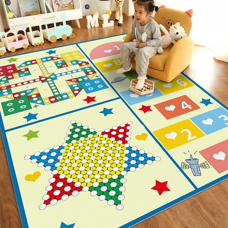 Home Textiles City - Cartoon children's floor mat city traffic