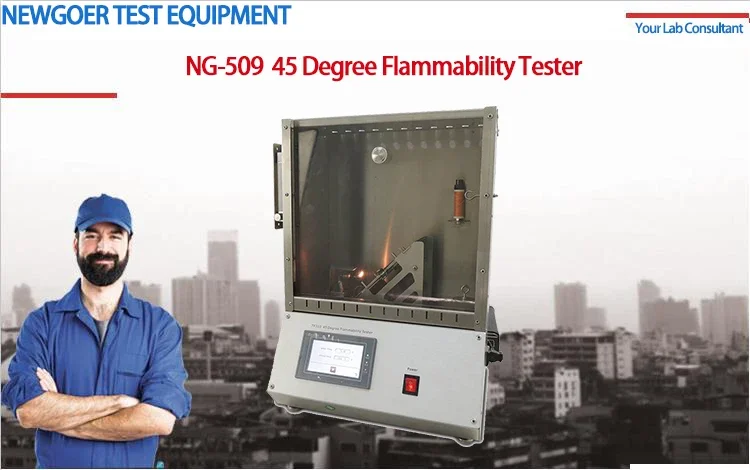 Home Textiles Factory - 45 Degree Flammability Tester, 45 Degree