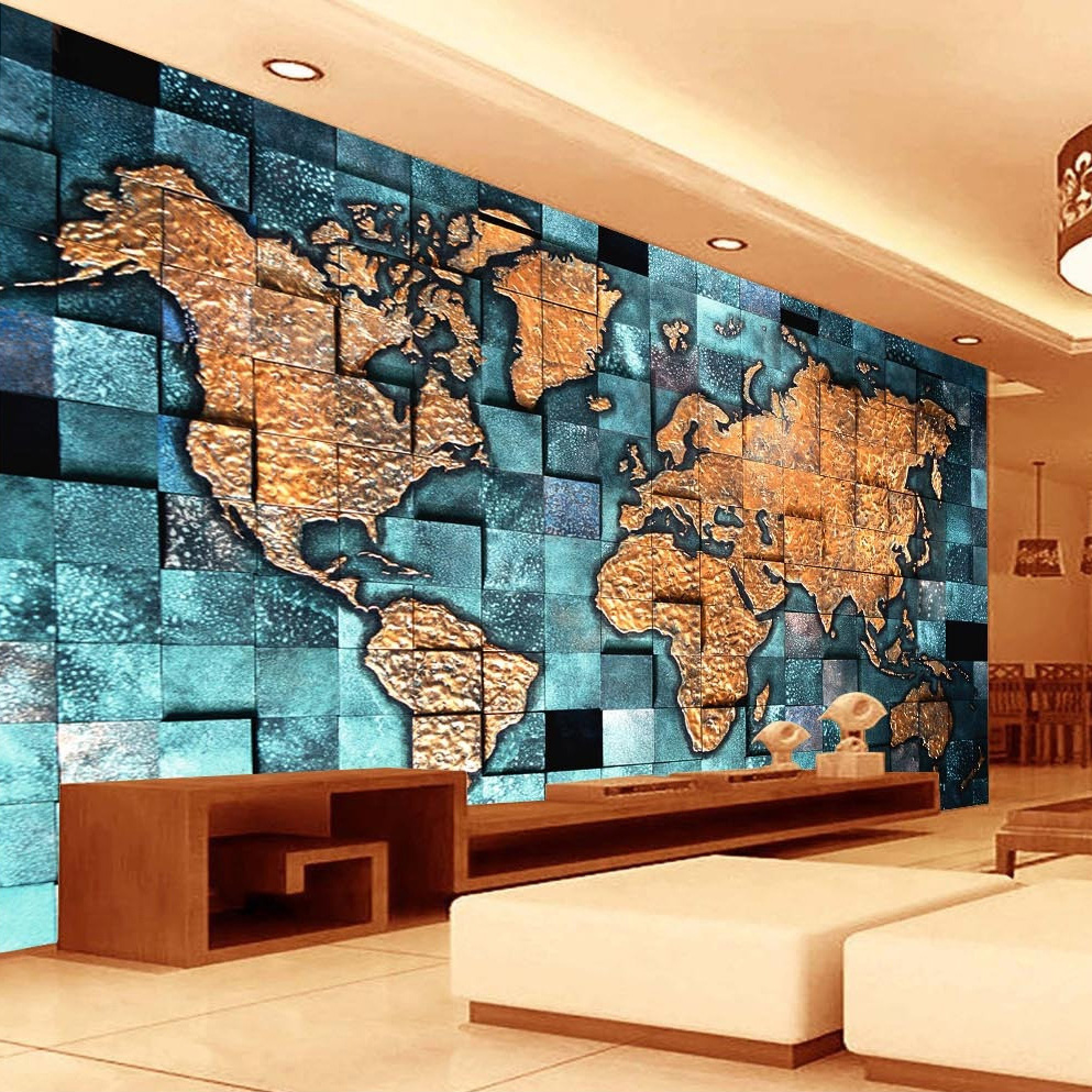 Home Textiles Europe - Custom Any Size 3D Mural Wallpaper