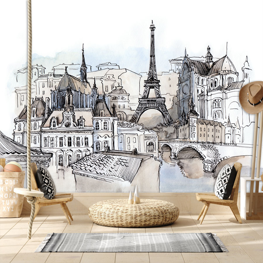 Modern Custom Peel and Stick P - огляд і ціна Home Textiles City