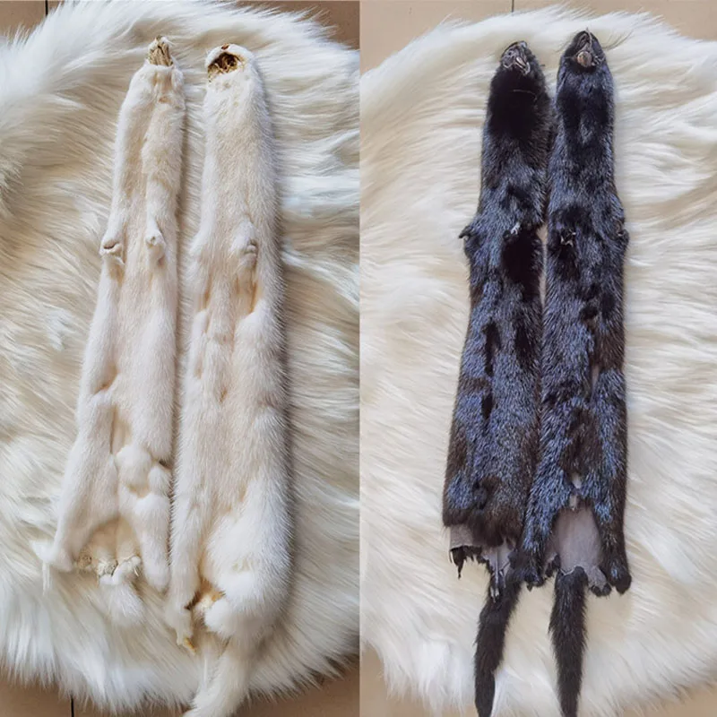 Real Mink Fur Skin Leather Hid - огляд і ціна Home Textiles Factory