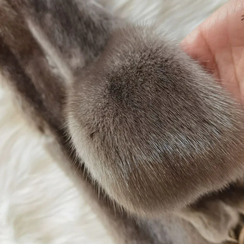 Real Mink Fur Skin Leather Hid - огляд і ціна Home Textiles Factory
