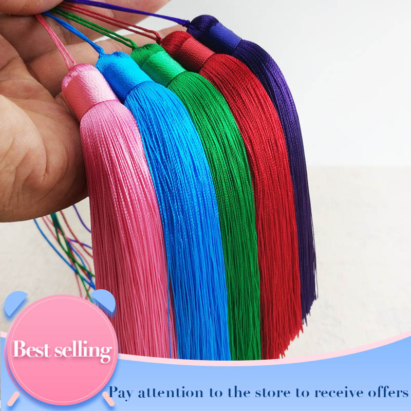 1Pcs 12CM Polyester Silk Beads - огляд і ціна Home Ec Textiles