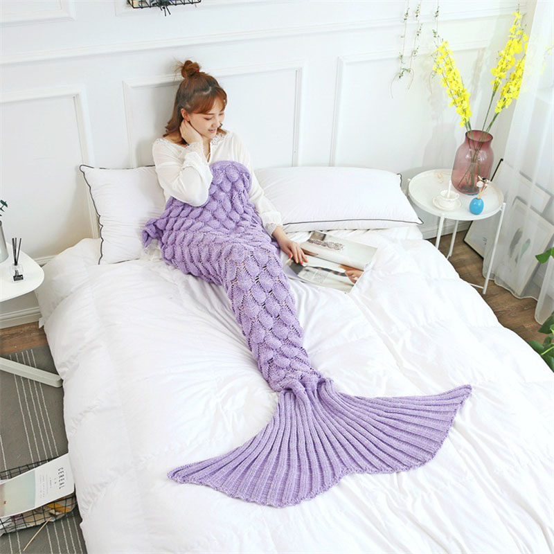 Faux Cashmere Mermaid Tail Bla - огляд і ціна Home Textiles Europe