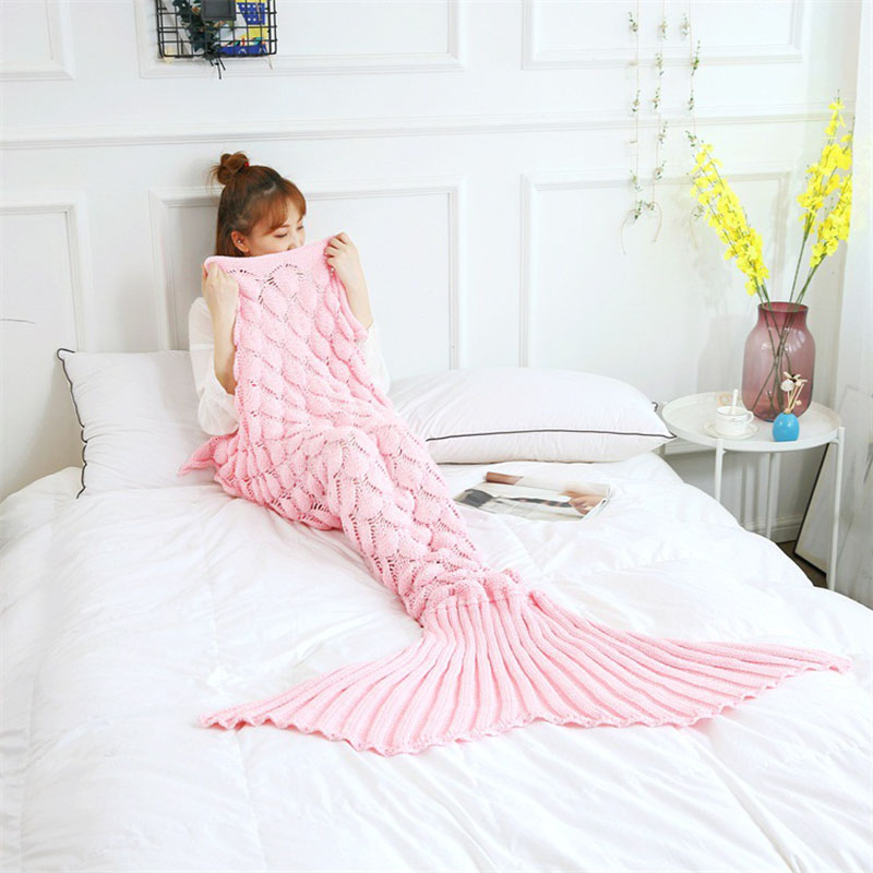 Faux Cashmere Mermaid Tail Bla - огляд і ціна Home Textiles Europe