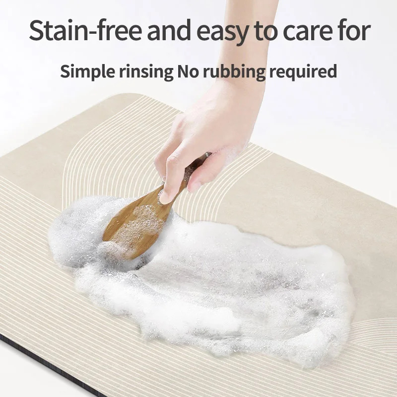 VIKAMA Diatomite Bath Mat Fast - огляд і ціна Home Textiles Europe