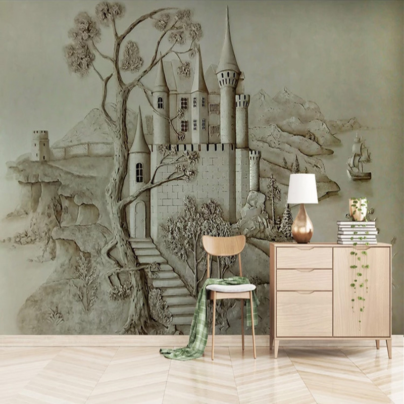 3D Architectural Wall Mural Mo - огляд і ціна Home Textiles City