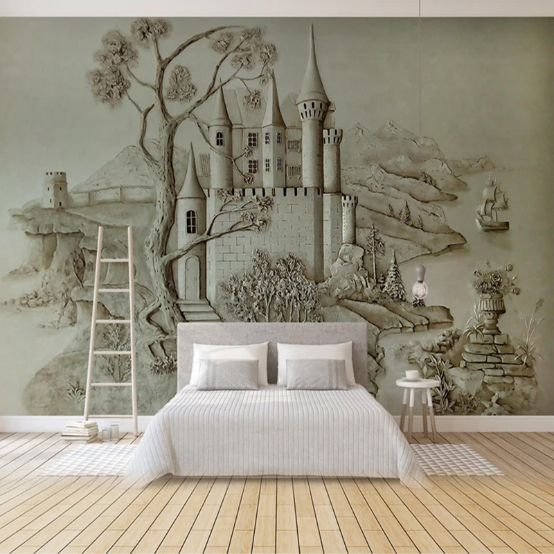 3D Architectural Wall Mural Mo - огляд і ціна Home Textiles City