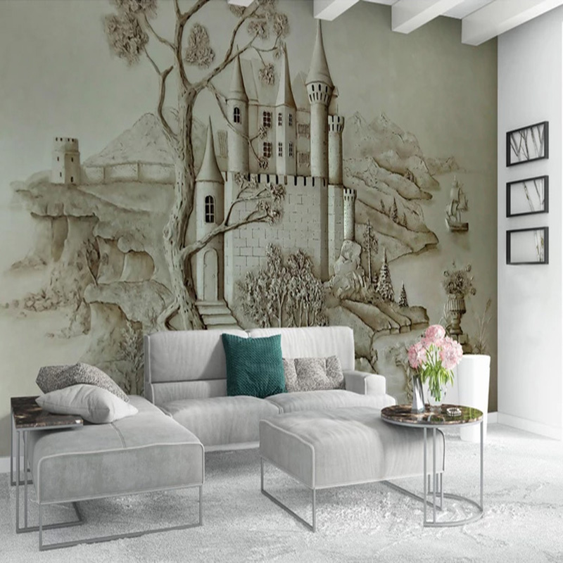 3D Architectural Wall Mural Mo - огляд і ціна Home Textiles City