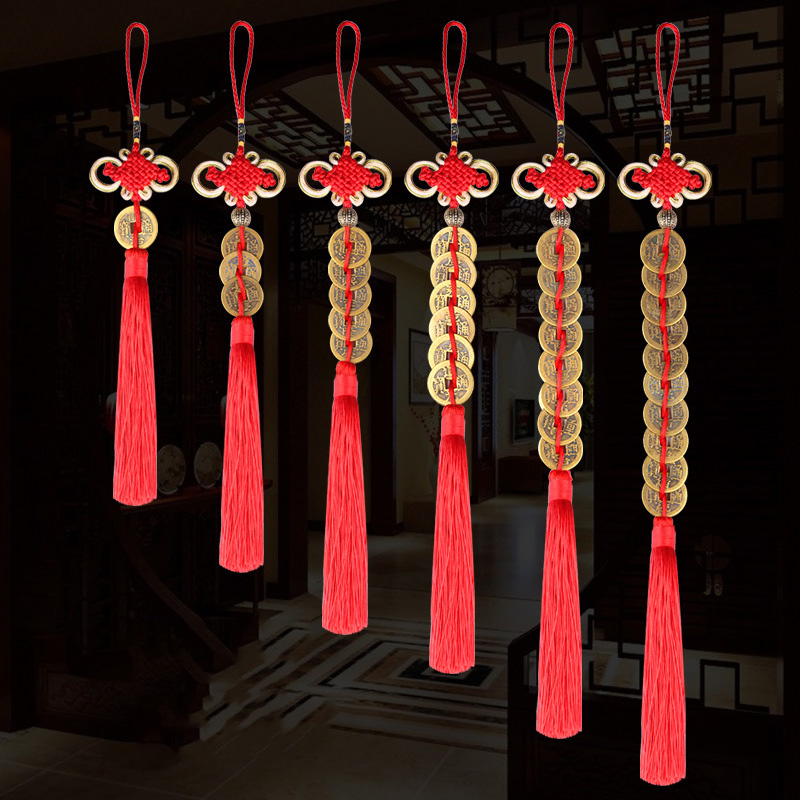 Chinese knot Ancient coin Tass - огляд і ціна Home Ec Textiles