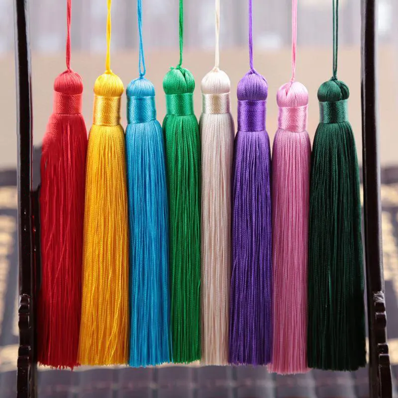 2Pcs 12CM Polyester Tassels wi - огляд і ціна Home Ec Textiles
