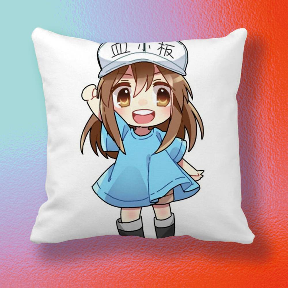 Anime Cells at Work  Pillow co - огляд і ціна Home Textiles Definition